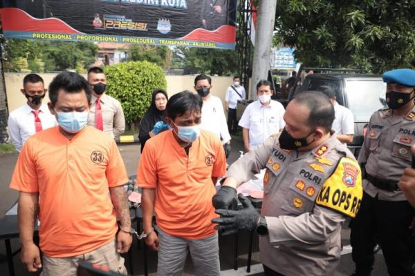 Jaringan Ranmor Antar Kota Diringkus Polres Kediri Kota, Ini Modusnya