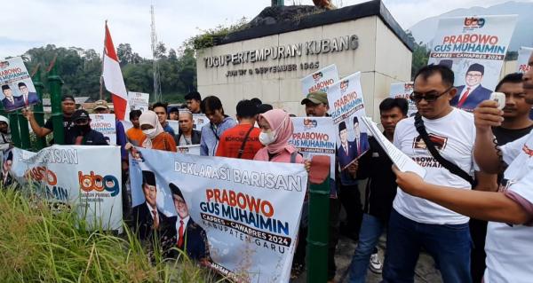 Sejumlah Relawan di Garut Deklarasikan Dukungan Prabowo-Muhaimin Jadi Capres Cawapres