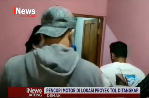 Tiga Pelaku Curanmor Di Proyek Tol Semarang-Demak Ditangkap