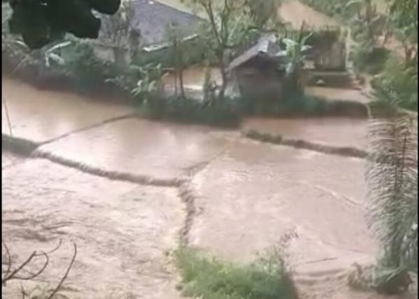 Diterjang Banjir Bandang, Puluhan Hektare Lahan Sawah di Gununghalu Rusak Parah
