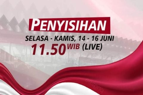 Digelar 14-16 Juni, iNews dan MNCTV Live Bulutangkis Indonesia Open 2022