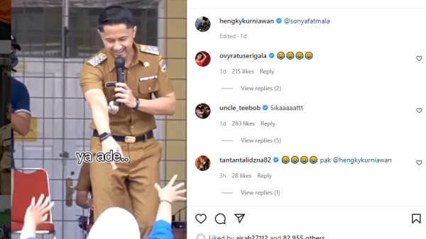 Hengky Kurniawan Digombali Nikah Pelajar SMA Viral, Sonya Fatmala: Tenang Masih Aman dalam Pelukan