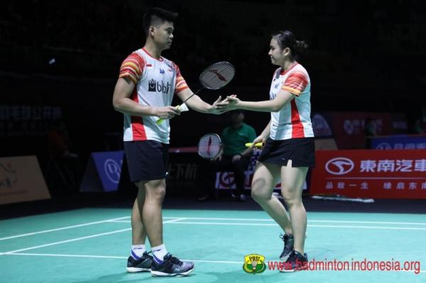 Ganda Campuran Indonesia Habis, Praveen/Melati Mundur di Babak 16 Besar Indonesia Open 2022