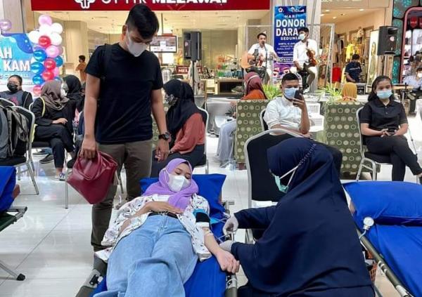 Pendonor Darah di Kota Cirebon Kian Meningkat, PMI Kumpulkan Ratusan Kantung Darah