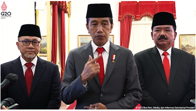 Reshuffle Kabinet, Inilah Alasan Jokowi Lantik Zulkifli Hasan Jadi Menteri Perdagangan