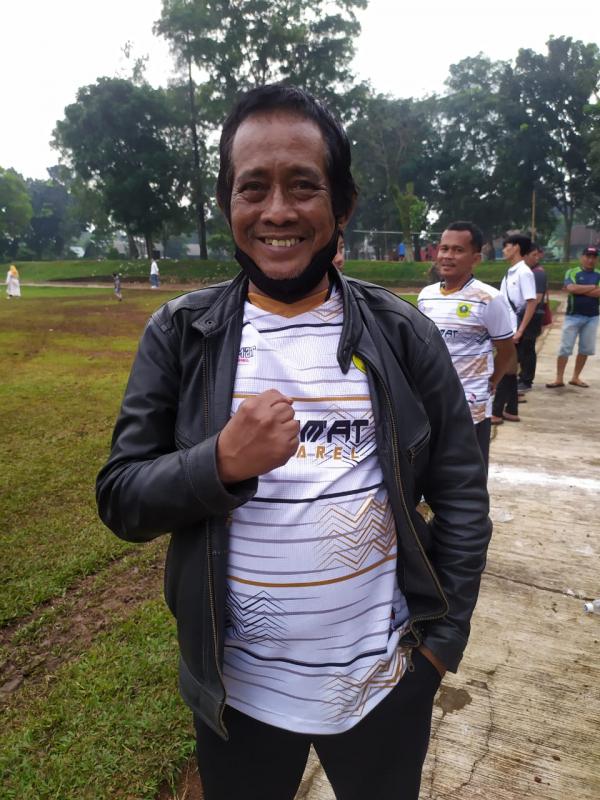 Legenda Persikabo dan Tiga Periode Jabat Kades, Kini Masuk Official Tim Kecamatan di Piala Bupati