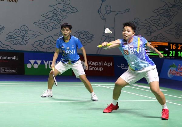 Apriyani/Fadia Kalah dari Wakil Korsel di Perempatfinal Indonesia Open 2022, ini Penyebabnya