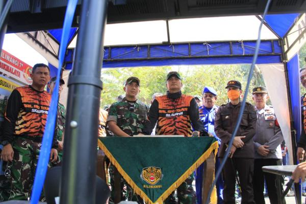 Pangdam III Siliwangi Resmikan Jembatan Gantung Penghubung Dua Kecamatan di Tasikmalaya