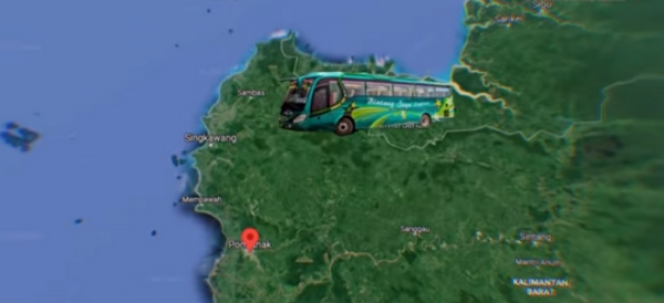 Lima PO Bus Asal Malaysia yang Melayani Trayek Hingga Ke Pontianak Indonesia