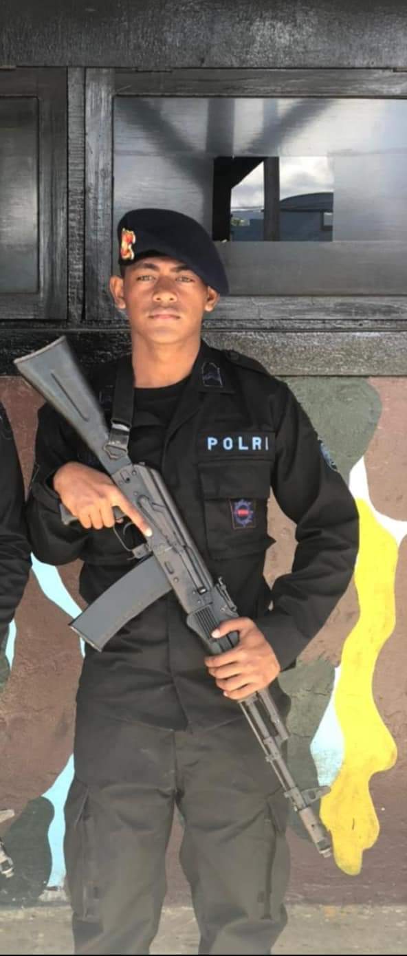 Bripda Diego Rumaropen Korban Penyerangan OTK Sosok Polisi Ramah dan Murah Senyum