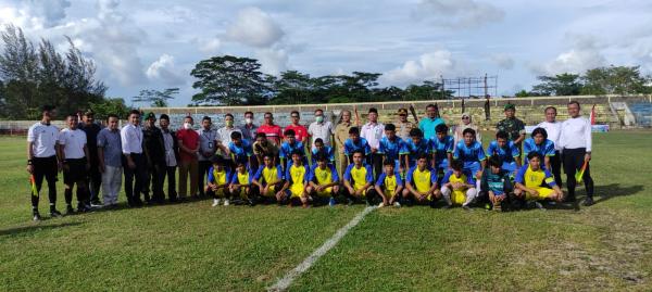 Kejuaraan Sepak Bola Liga Santri Piala KASAD di Bangka Selatan Mulai Dipertandingkan