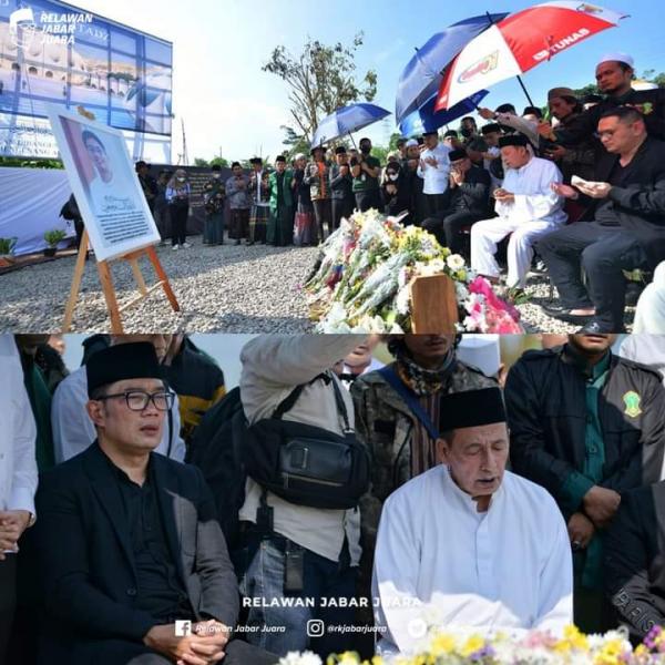 Habib Lutfi Datang ke Makam Eril, Netizen : Bertemu Habib Saja Susah, ini Malah Didatengin