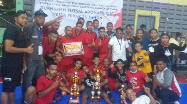 Tim Futsal TTU Juarai Turnamen di Balikpapan Sport Center