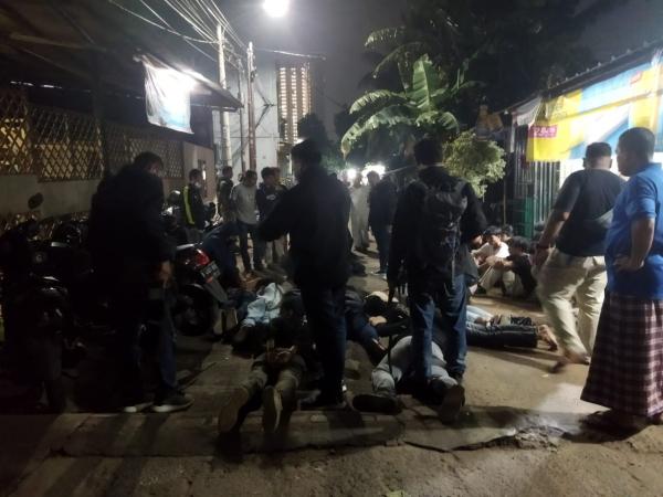 11 Anggota Geng Motor Dicokok Polisi Usai Tawuran di Kawasan Green Lake City Kota Tangerang