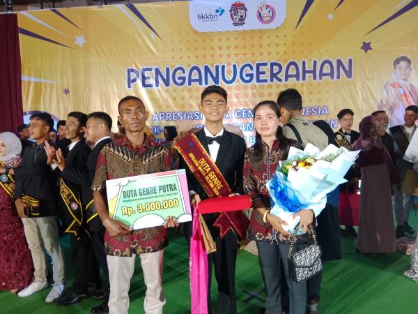 Raih Juara I Duta Genre Putra Tingkat Provinsi, Bupati Riza Apresiasi Pelajar SMAN 1 Payung
