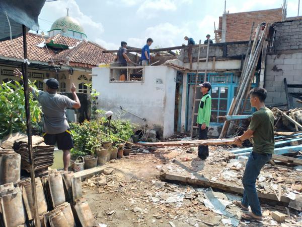 Alhamdulillah! Rumah Korban Kebakaran di Cianjur Kembali Dibangun