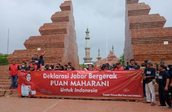 Jelang Pilpres 2024, Relawan Puan Maharani Kota Cirebon Deklarasi Jabar Bergerak