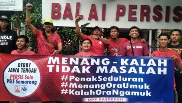 Pasoepati Kampanye Menang-Kalah Tidak Masalah Jelang Laga Persis Solo dan PSIS Semarang