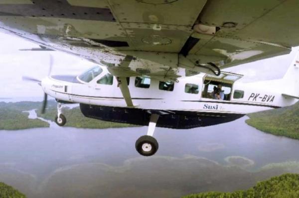 Pesawat Susi Air Rute Timika-Dima Kecelakaan