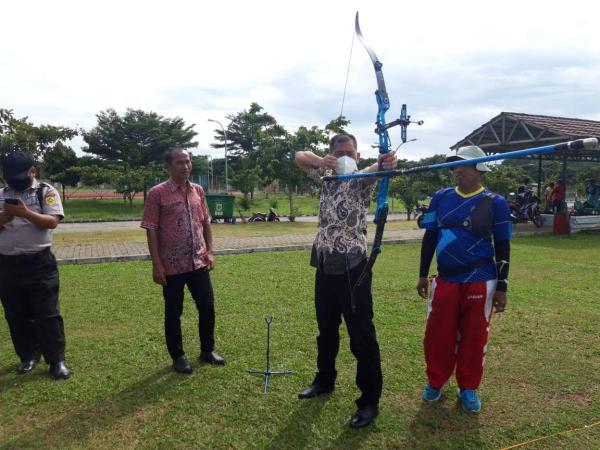 Kadispora Kabupaten Bogor Apresiasi Atmosfir Olahraga Panahan
