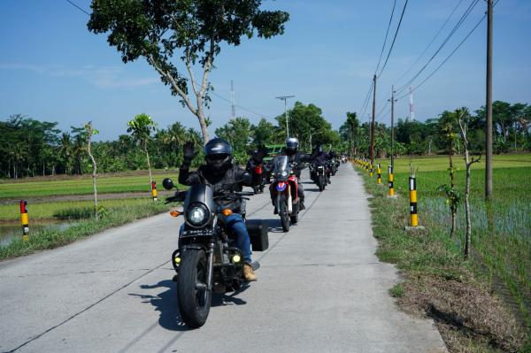Seru! 8 Jam Touring Moge Honda Semarang ke Pangandaran