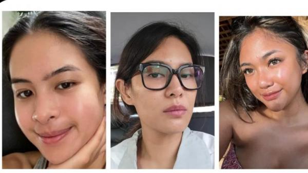 6 Artis Cantik Ini Tampil Tanpa Make Up, Wajah Seksinya Tetap Menawan 