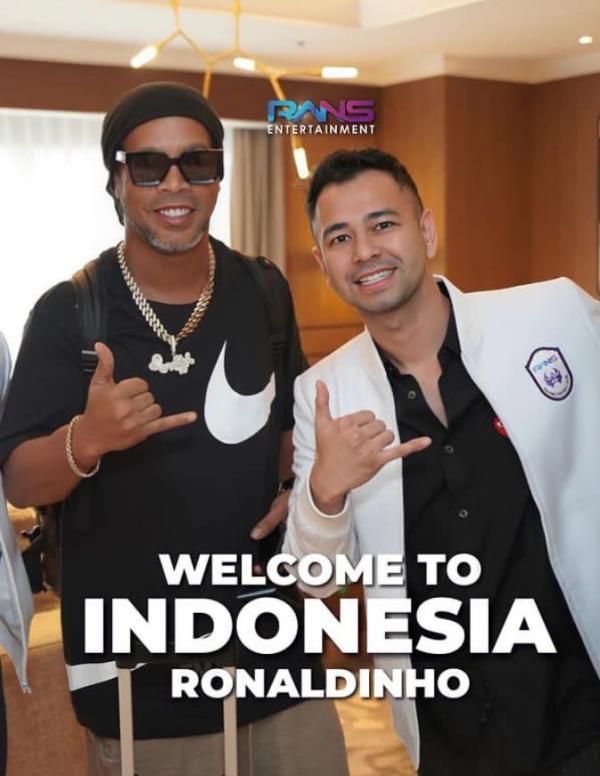 Bela RANS Nusantara FC Ronaldinho Gaucho Janji Hibur Masyarakat Indonesia