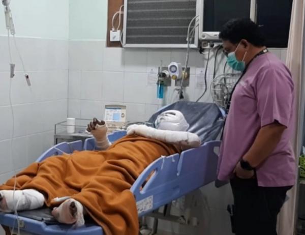 Blower Pabrik Pengolahan Kayu Meledak,6 Pekerja Dilarikan ke Rumah Sakit
