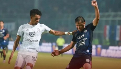 Tak Diperkuat Ronaldinho, RANS Nusantara FC Kalah Adu Penalti Dari Arema FC