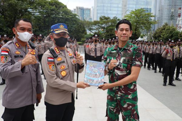 Pererat Sinergitas TNI Polri, Siswa SPN Polda Banten Kunjungi MBT