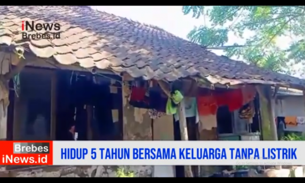 Video Kisah Kartomi Warga Brebes, Hidup 5 Tahun Hidup Tanpa Listrik