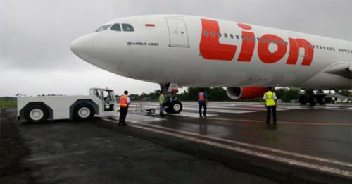 Cuaca Buruk, Pesawat Lion Air Gagal Mendarat di Bandara Bengkulu