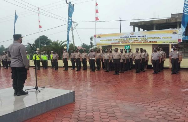 37 Personil Polres Timor Tengah Selatan Naik Pangkat