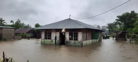 Dampak Badai Rossby di NTT, 6 Kecamatan di Malaka Terendam Air