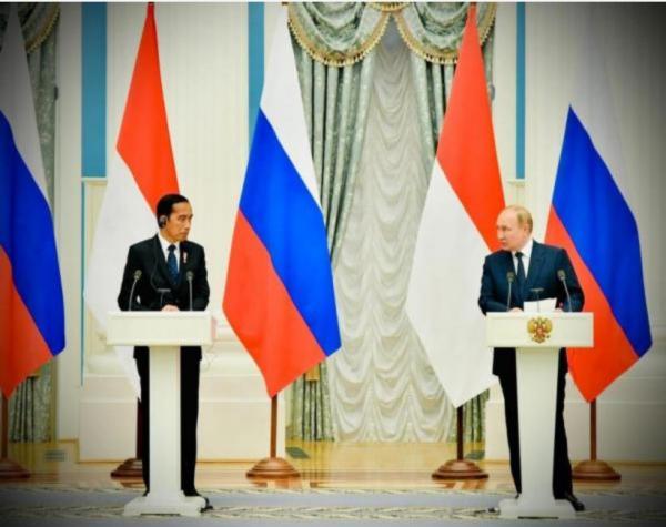 Bertemu Putin Presiden Jokowi Bawa Misi Perdamaian
