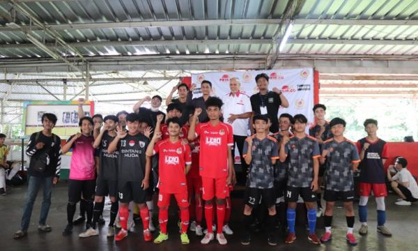 Universitas BSI Gandeng KONI Depok Cari Bibit Atlet Futsal