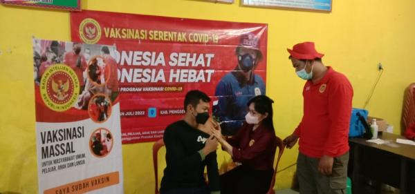 Binda Lampung Road Show Intesifkan Vaksinasi di Pringsewu Bekerja sama dengan Dinkes