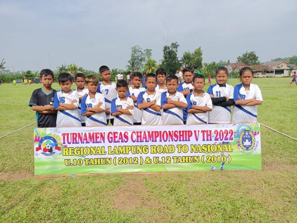 SSB Way Kanan U-10 Sabet Juara ke 3 Dalam Turnamen GEAS Lampung
