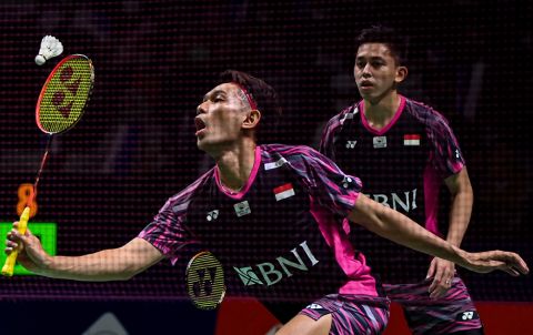 Fajar Alfian/Muhammad Rian Ardianto Runner Up Malaysia Open 2022