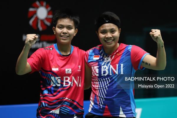 Apriyani/Fadia Juarai Malaysia Open 2022 dengan Tundukkan Ganda China
