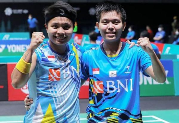 Perempatfinal Japan Open 2022: Apriyani Rahayu/Siti Fadia ditantang Unggulan Pertama dari China