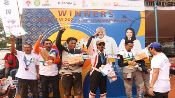 Offroader Asal Pemalang Sabet Medali Emas pada FORNAS VI di Palembang