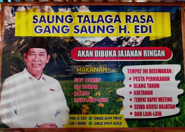 Yuk Mampir ! Kuliner Saung Cendol Durian di Cikupa Tangerang, Bisa Sambil Main Softgun dan Memanah