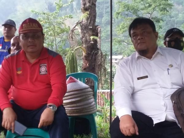 KEMENSOS RI, Kesiapsiagaan dan Mitigasi Bencana, Penanaman 20.000 Bibit Rumput Vetiver Di Cianjur