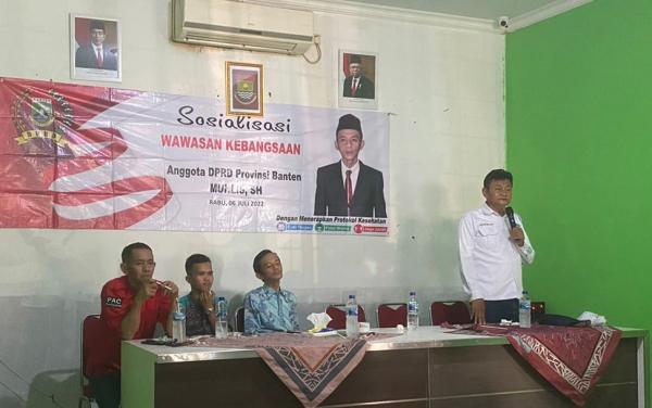 Anggota DPRD Banten, Muhlis, Menyemangati Presidium Pembentukan Kota Tangerang Tengah Terus Berjuang