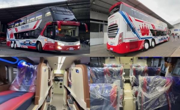 Penampakan Bus Tiga Tingkat Pertama di Indonesia, Yuk Intip Spesifikasinya