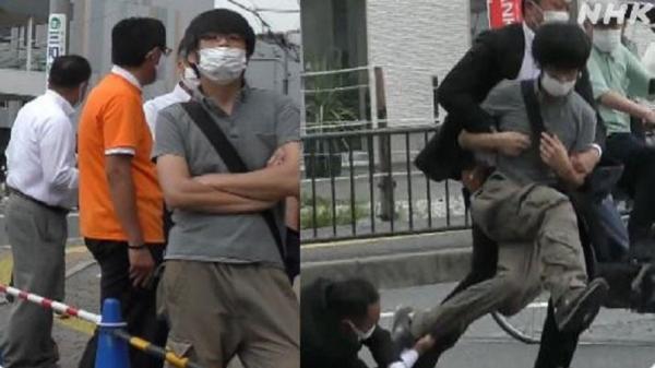 Foto-foto Tampang Penembak Mantan PM Jepang Shinzo Abe dan Senjata yang Digunakan