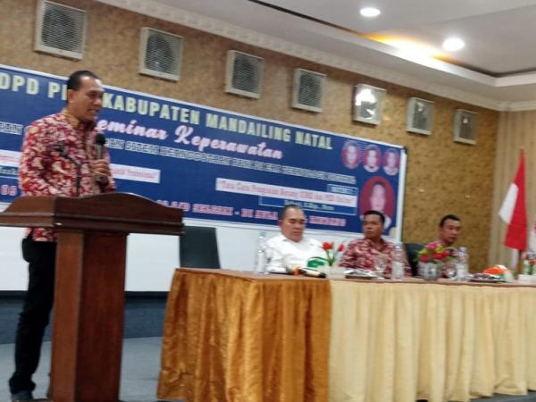 Tingkatkan Kapasitas SDM, DPD PPNI Madina Gelar Seminar Keperawatan