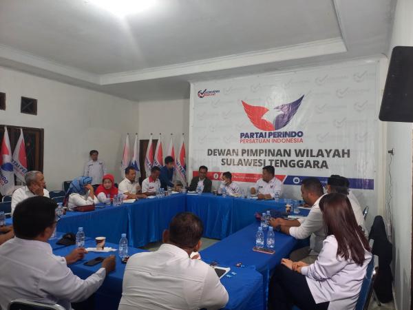 DPW Perindo Sultra Minta Pengurus 17 DPD Segera Bentuk Tim Penjaringan Caleg