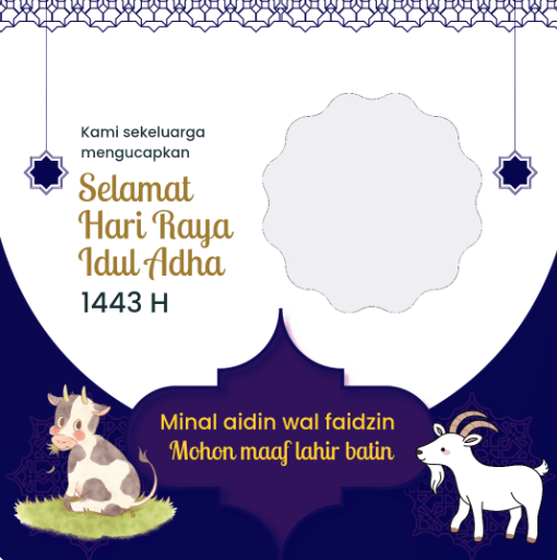 Link Twibbon Hari Raya Idul Adha 1443 H Terbaru, Simpel dan Estetik